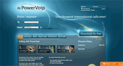 Desktop Screenshot of powervoip.com